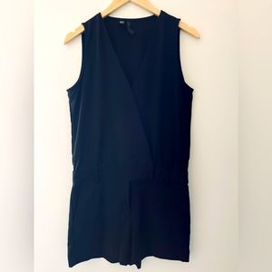 Black Mango Short Jumpsuit